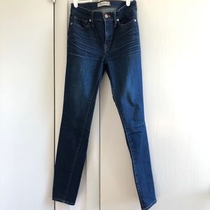 Madewell Denim Jeans High Riser Skinny 25